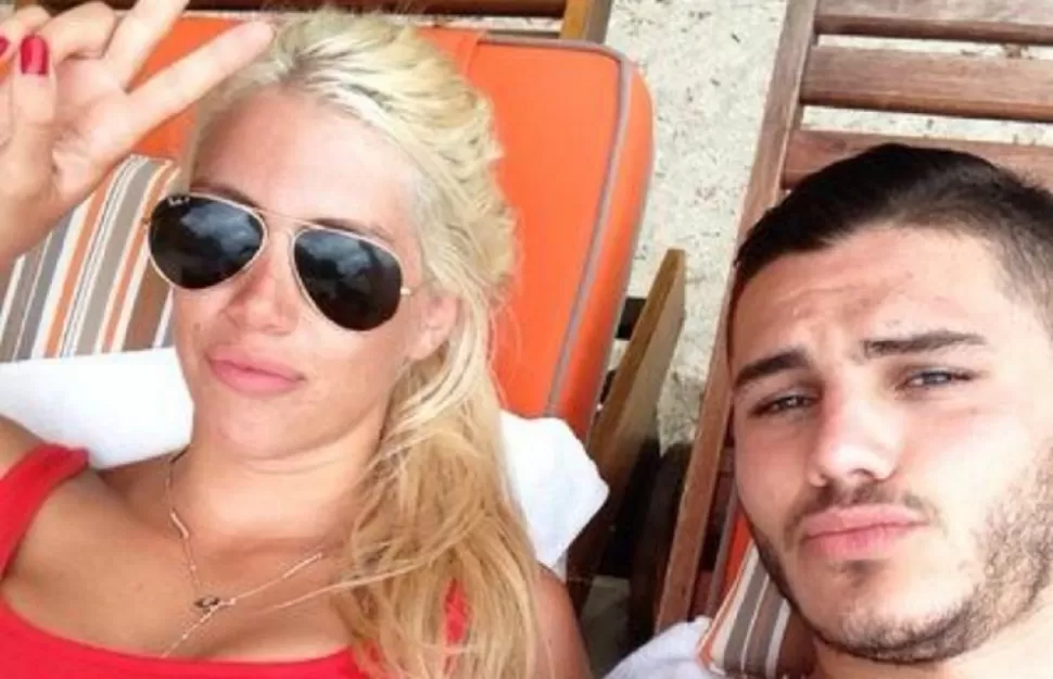 AMIGOS. Wanda y Mauro se dedicaron mensajes de amor.- FOTO TOMADA DE CRONICA.COM.AR