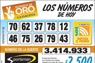 Los Números de Oro de LA GACETA