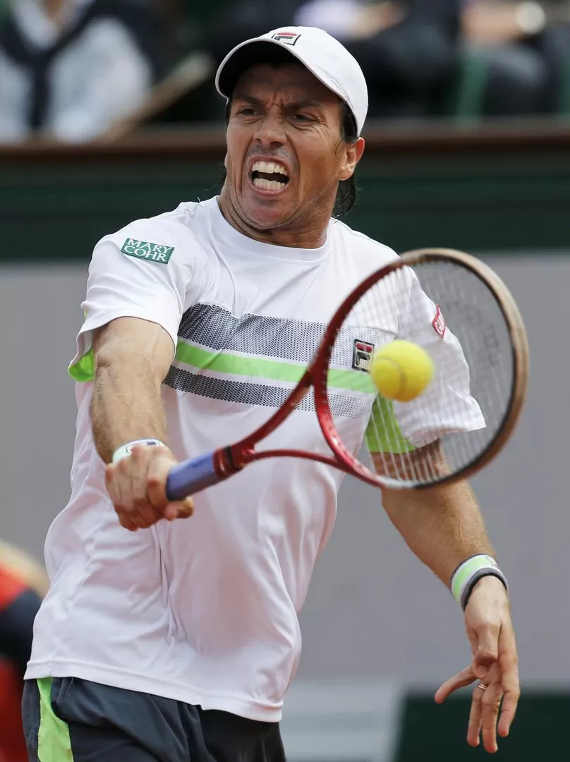 SIN PROBLEMAS. Berlocq ganó con autoridad y va por Carreño Busta. 