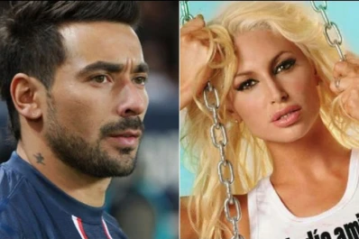 Lavezzi demandará a Vicky Xipolitakis, y viceversa