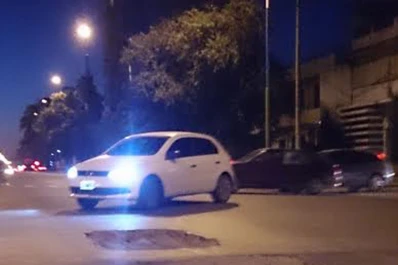 Un bache en plena Mate de Luna se convirtió en una trampa