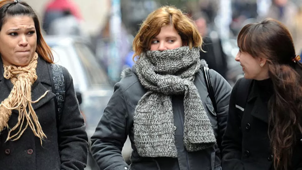 EL MÁS FRÍO. Esta mañana se registró la temperatura más baja en lo que va del año. FOTO TOMADA DE ELLIBERAL.COM.AR