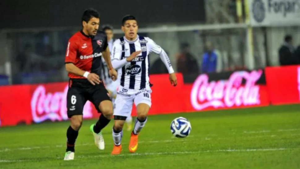 TRIUNFO CORDOBES. Talleres dio la nota al vencer a Newell's en el partido disputado esta noche en Rafaela. FOTO TOMADA DE INFOBAE.COM