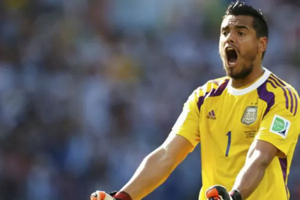 Sergio Romero es el nuevo jugador del Benfica, según medios italianos