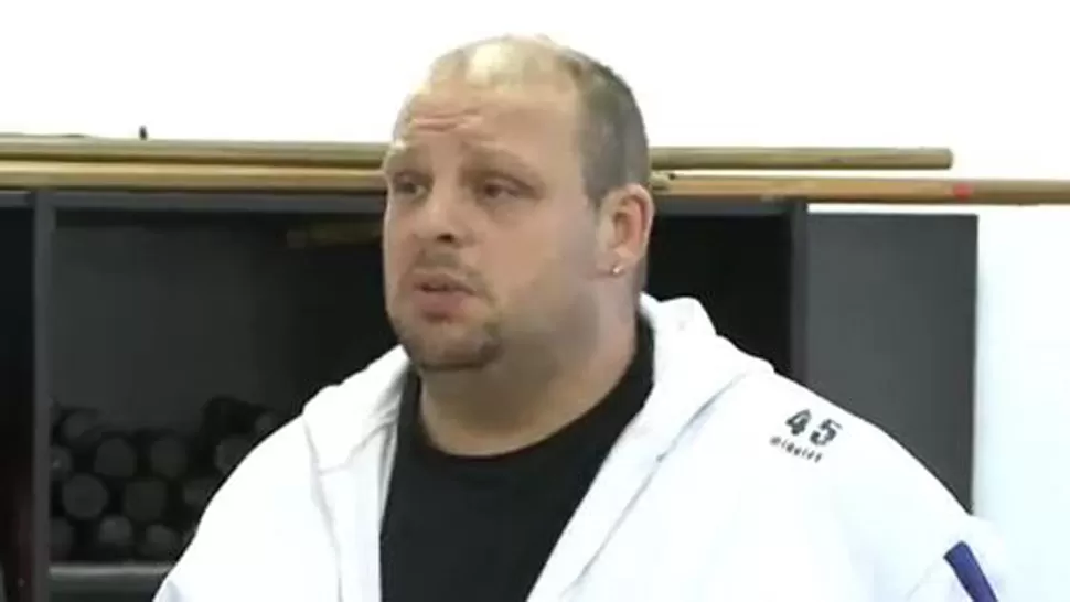 NICOLÁS LAPENNA. El acusado participó de Cuestión de Peso en 2012. ELTRECETV.COM.AR