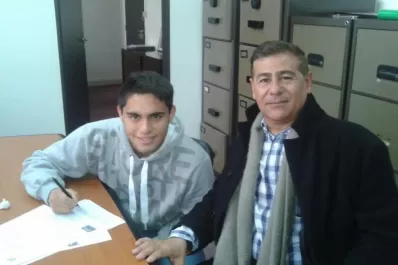Distaulo firmó contrato con River y jugará en Reserva