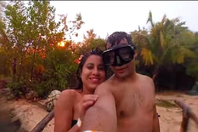 Casi mueren por un rayo mientras se tomaban una “selfie”