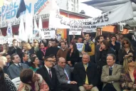 Yedlin inauguró su candidatura a legislador con el hospital Néstor Kirchner