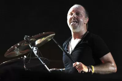 El baterista de Metallica dejó la cocaína gracias a Gallagher