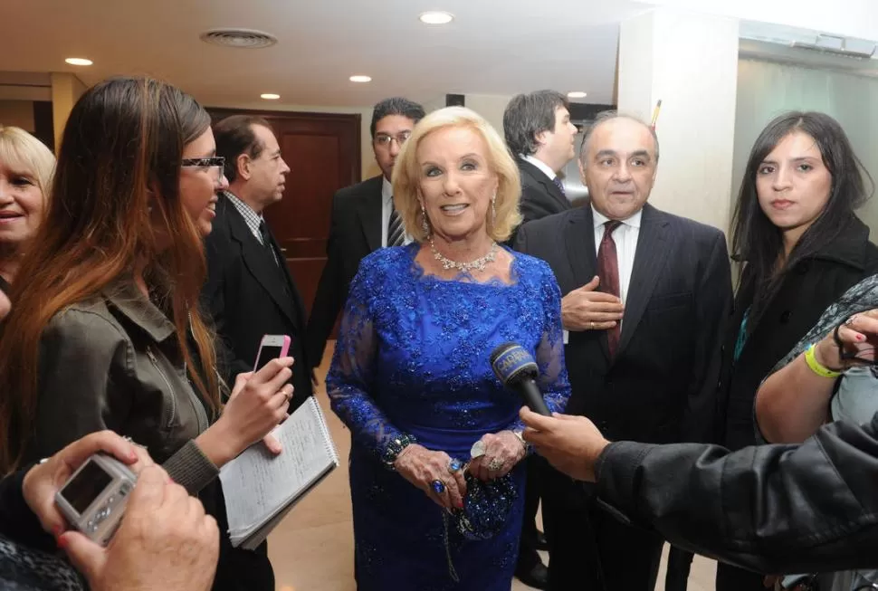 MIRTHA LEGRAND. La conductora prefiere a Scioli para la presidencia. la gaceta / archivo