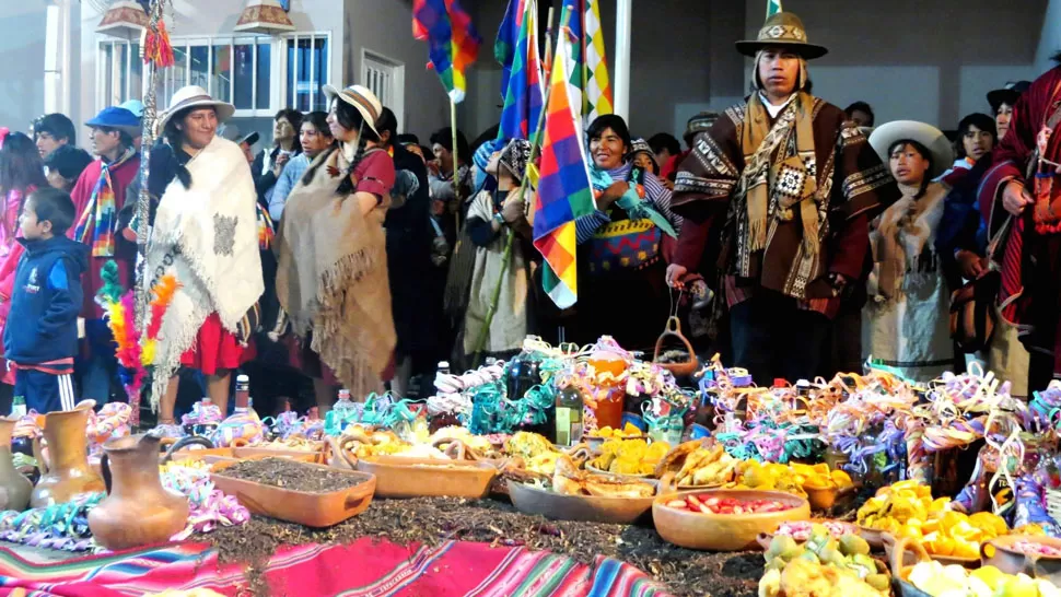 KUSILLA, KUSILLA. El pedido de ayuda y el agradecimiento a la Pachamama sonará entre los pueblos originarios de todo el Norte. FOTOS DE FACEBOOK/MILAGRO SALA