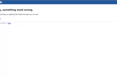 Usuarios registraron una caída de Facebook a nivel mundial