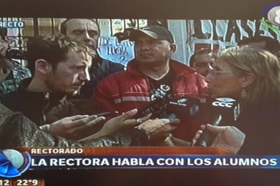 Alicia Bardón pidió a los alumnos que levanten la toma del Rectorado