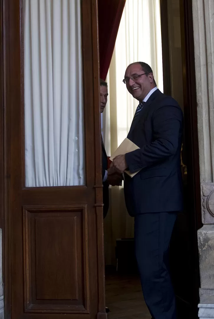 LA VUELTA. Después de tres años, Caponio vuelve al Ejecutivo. 