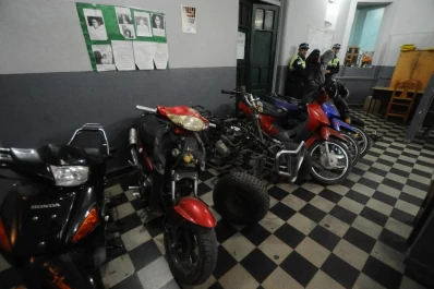 Recuperan seis motos robadas en Concepción