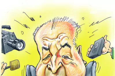 Grondona y la prensa