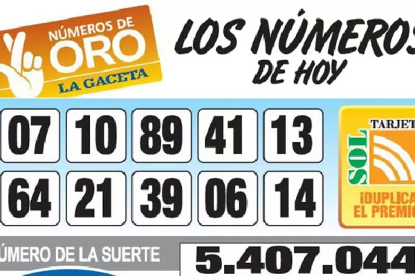 Los Números de Oro de LA GACETA