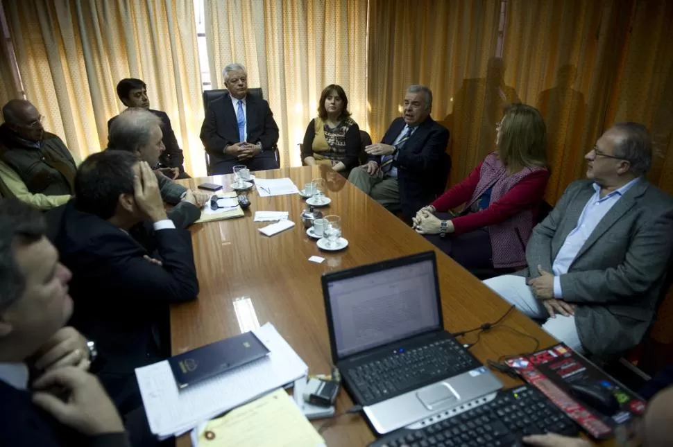 FALLIDO. Al mitin de conciliación sólo fueron representantes de la UNT y del Ministerio de Trabajo de la Nación.  