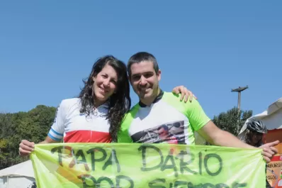 Dos cordobeses corrieron el Trasmontaña por su ex compañero fallecido