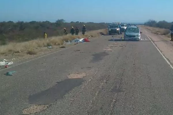 El accidente de una familia tucumana en La Rioja dejó dos muertos