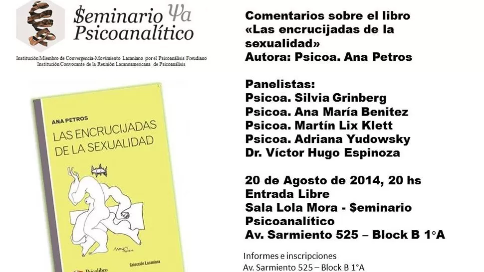 Debate alrededor de Las encrucijadas de la sexualidad, de Ana Petros