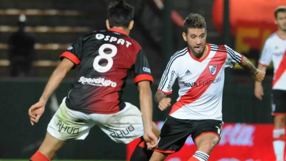 CON LO JUSTO. River empató 0-0 en una lucha pareja con Colón, pero en la definición por penales le ganó 4-2 y avanzó a los cuartos de final de la Copa Argentina. FOTO TOMADA DE INFOBAE.COM