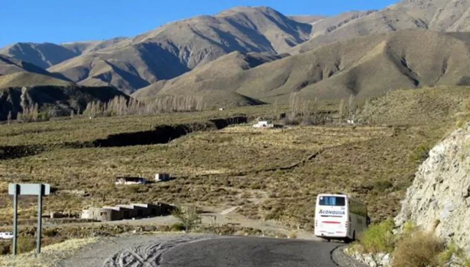 Un incendio mantuvo en vilo a una población cercana a Amaicha del Valle