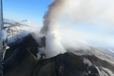 Volcán Copahue: registraron 229 sismos en tres horas y declaran alerta amarillo