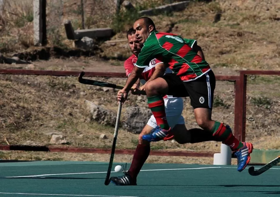 APORTÓ CON SU GOL. Figueroa anotó uno de los tantos de “Huira”. 