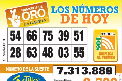 Los Números de Oro de LA GACETA