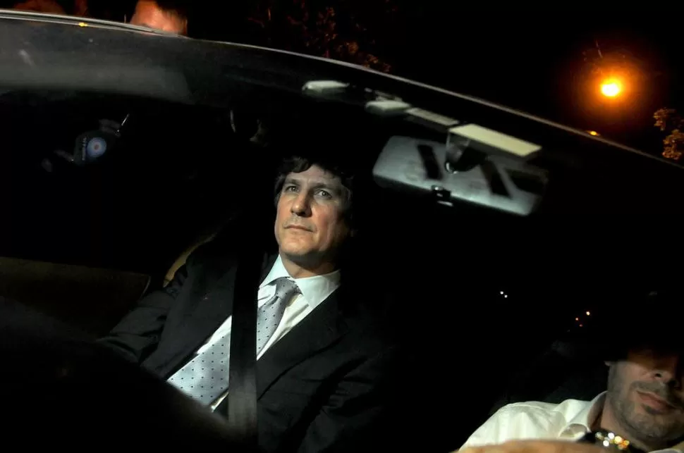 TENSA ESPERA. Boudou denunció que le robaron computadoras del auto, pero el fiscal duda de la historia. dyn (archivo)