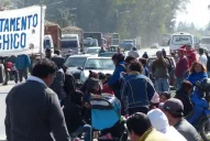 Piquetes en la ruta 38 impidieron la libre circulación hacia el sur