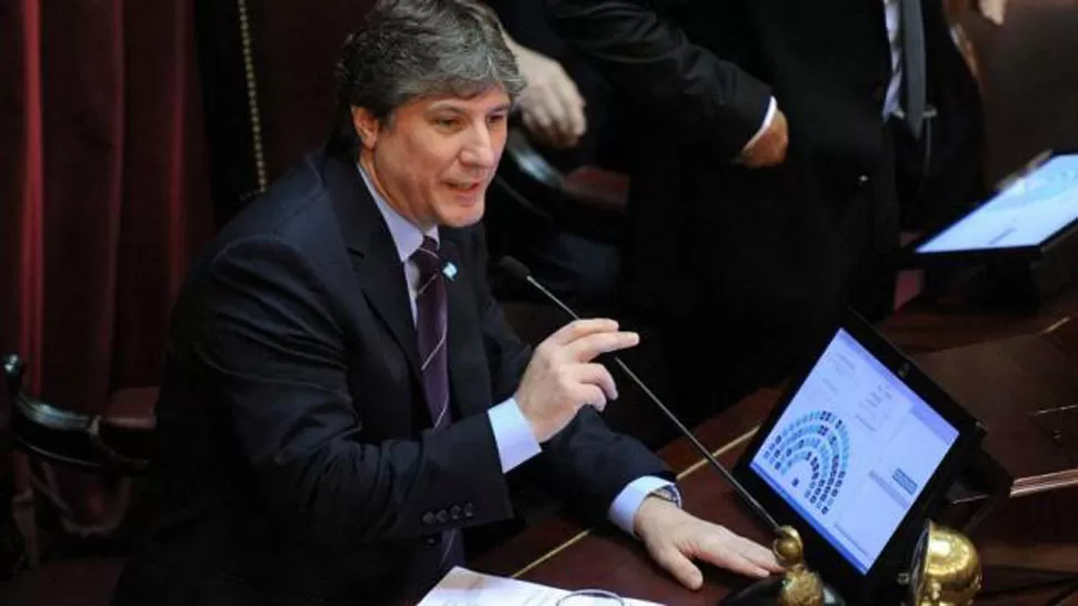 FIGURA CONTROVERSIAL. Boudou presidirá el debate de mañana. FOTO DE ARCHIVO / TÉLAM