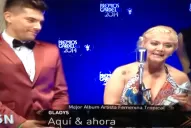 Gladys La Bomba Tucumana celebró su Gardel: soy muy feliz