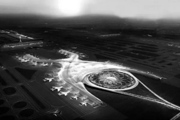 Un aeropuerto que costará casi U$S 9.200 millones