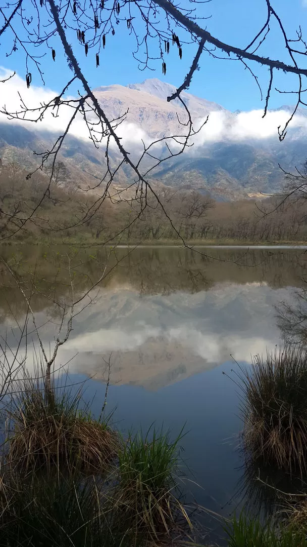 COMO UN CUADRO. El paisaje parece la obra de un artista plástico. 