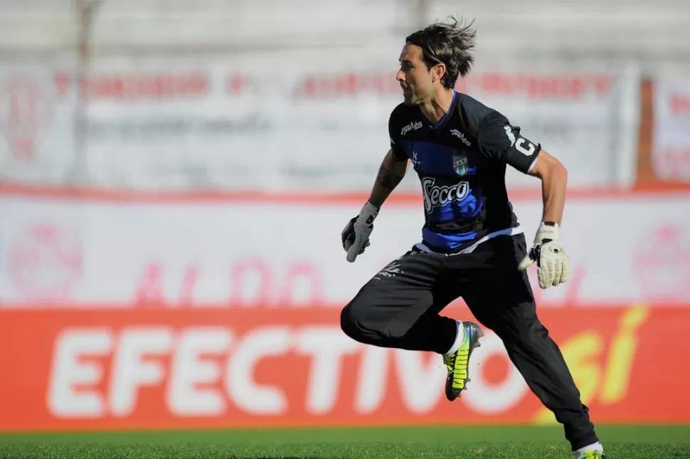 CAUDILLO. Si bien Lucchetti no tuvo un buen partido, con el paso de los días su figura crece en un Atlético que lo venera. foto de matías nápoli escalero (especial para la gaceta)