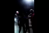 Maradona fue filmado peleando en las calles de Croacia