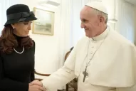 Francisco almorzará con Cristina Fernández en el Vaticano