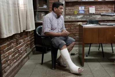 “Me empezaron a dar golpes desde atrás, en la cabeza y las costillas”