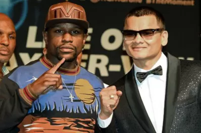 Las Vegas ya palpita la revancha entre el Chino Maidana y Mayweather