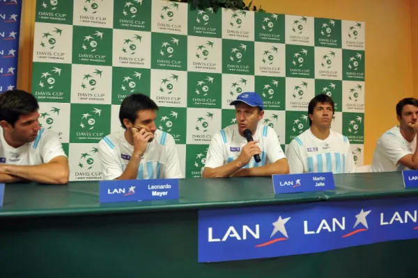 Jaite confirmó a Mayer y a Berlocq como singlistas para enfrentar a Israel