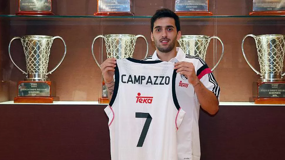 DE BLANCO. El cordobés jugó seis temporadas en Peñarol antes de pegar el salto a Europa. FOTO TOMADA DE REALMADRID.COM