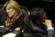 Una diputada oficialista se durmió durante la sesión de anoche