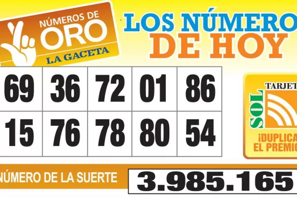 Los Números de Oro de LA GACETA