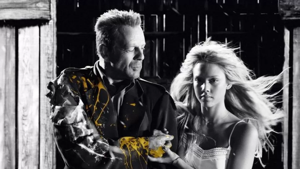 NUEVOS DESAFIOS. Bruce Willis y Jessica Alba intentan luchar con sus demonios mentales y reales en la corrupta y hedonista Sin city 2.  