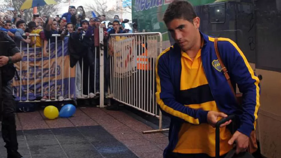 LISTO. Pichi Erbes podría regresar este fin de semana al primer equipo de Boca. ARCHIVO