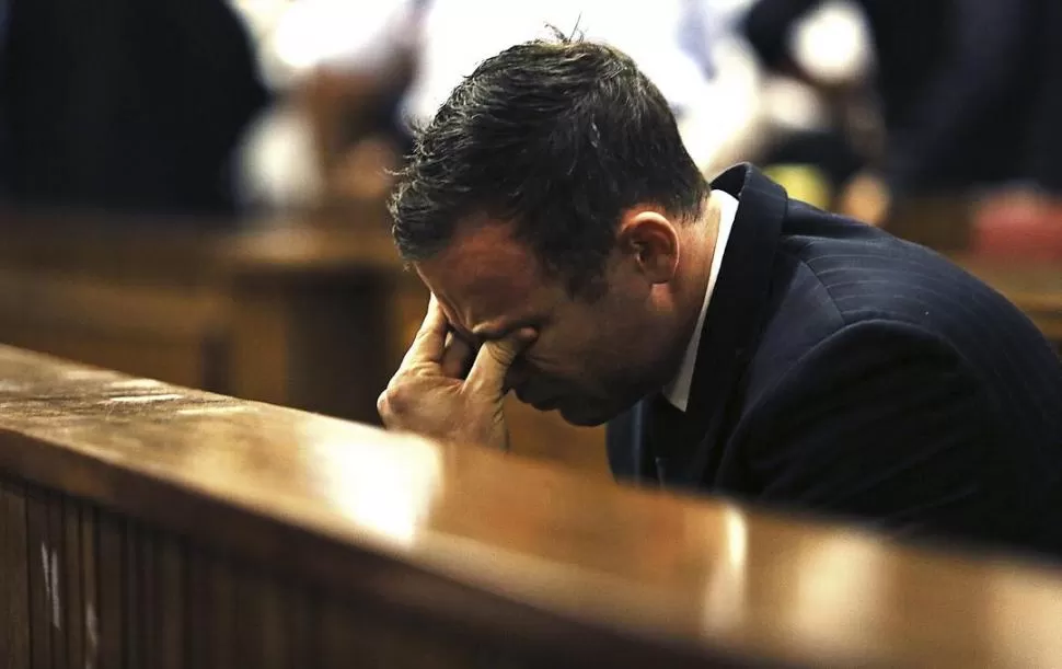 CULPABLE. Oscar Pistorious no tuvo intención, pero fue negligente. fotos de reuters