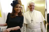 Cristina: el Papa no está preocupado por la gobernabilidad del país
