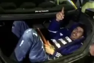 Luego de hablar en TV, el motoarrebatador salió en el baúl de un auto